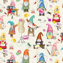 Cream - Sew Many Gnomes